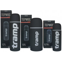 Термос Tramp Soft Touch Серый 1.0L