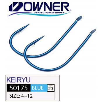 Крючок Owner 50175 Keiryu №4 Blue 13шт