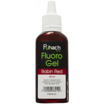 Флюорогель Puhach Baits Fluoro Gel 50ml - Robin Red