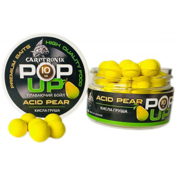 Бойли Carptronik Pop-up 10mm Кисла груша (Acid pear)