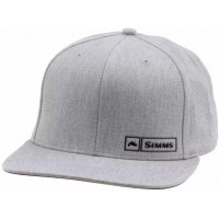 Кепка Simms Trout Logo Lockup Cap Heather Grey
