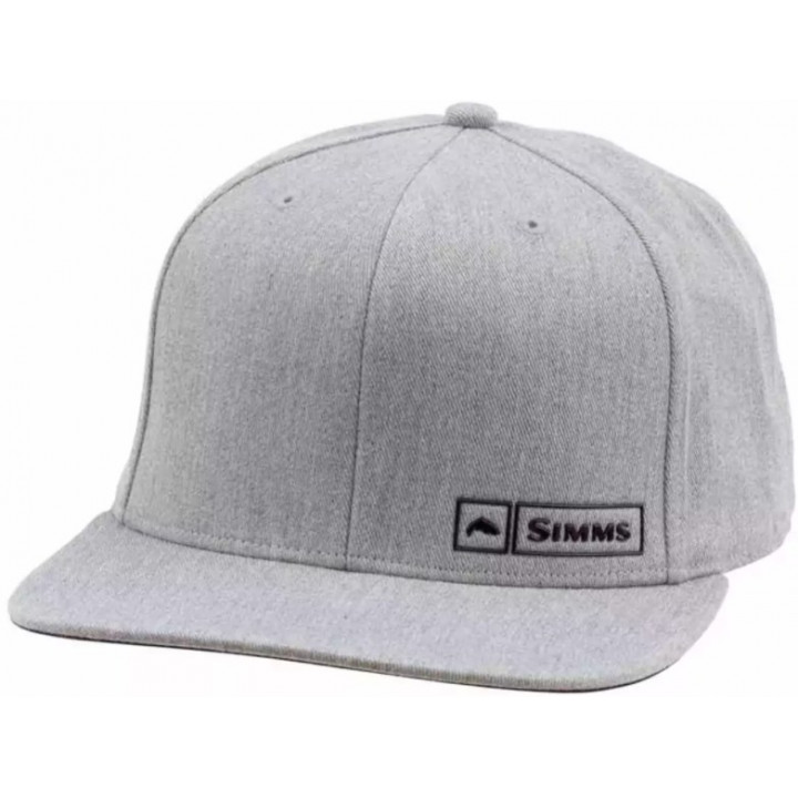 Кепка Simms Trout Logo Lockup Cap Heather Grey