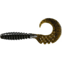 Силикон FishUp Fancy Grub 2.5" 10шт #043 Watermelon Brown Black