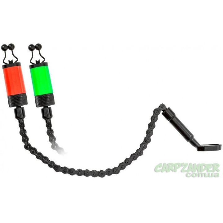 Свінгер Carp Zoom Heavy Chain-Black Bite Indicator Fluo Red (яскраво червоний)