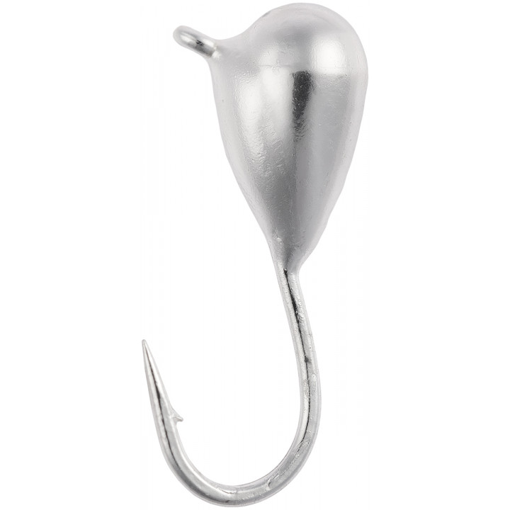 Мормышка вольфрамовая Viking Fishing Drop 0.46g 3mm Silver (1шт)