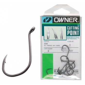 Крючок Owner 5111 CARP CUT SSW №4 10шт