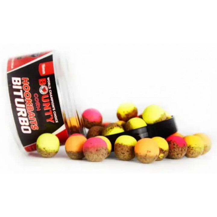 Бойлы BOUNTY BITURBO SQUID / CORN Mix colors 12mm