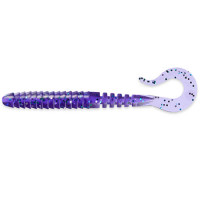 Силикон FishUp Vipo 4.3" (7шт)  #060 - Dark Violet/Peacock & Silver