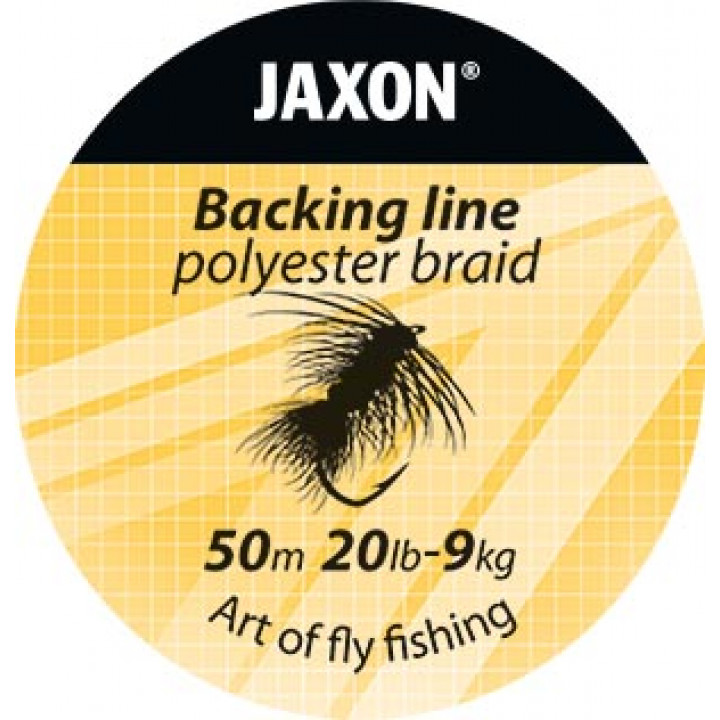 Підмотування Jaxon Backing 50m 20lb жовтий