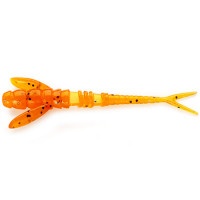 Силікон FishUp Flit 1.5 "10шт # 049 Orange Pumpkin Black
