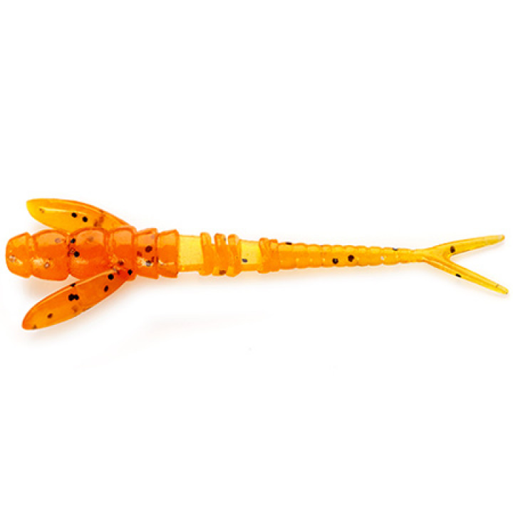 Силікон FishUp Flit 1.5 "10шт # 049 Orange Pumpkin Black