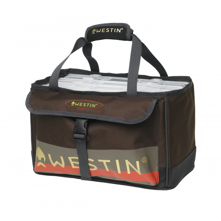 Сумка Westin W3 Open Top Loader Medium Grizzly Brown/Black + 4 коробки 37x23x23cm