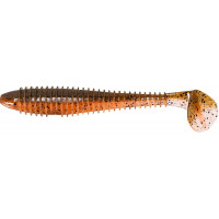 Силикон Keitech Swing Impact FAT 3.3" #438 Green Pumpkin Fire 1шт