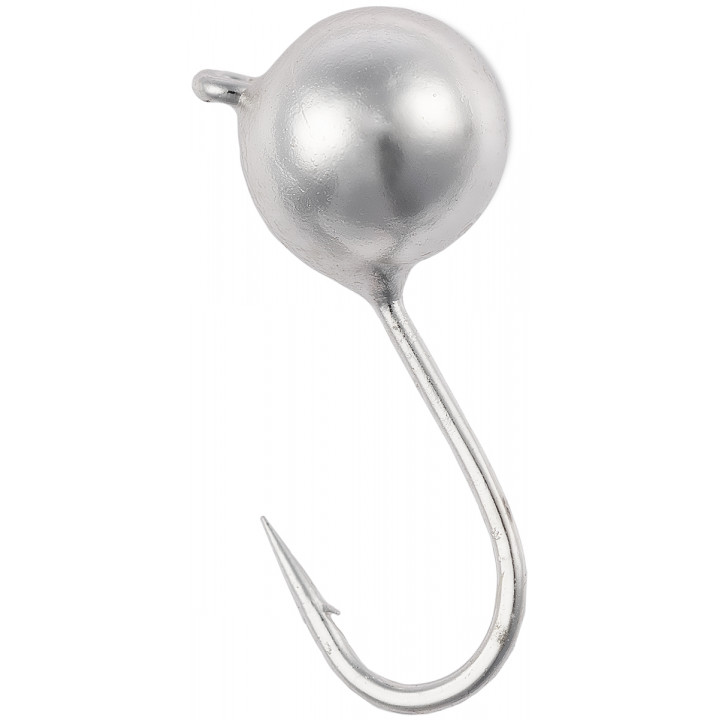 Мормышка вольфрамовая Viking Fishing Round 0.64g 4mm Silver (1шт)