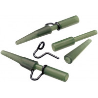 Клипса безопасная Tandem Baits мощная 5шт Silt / черная