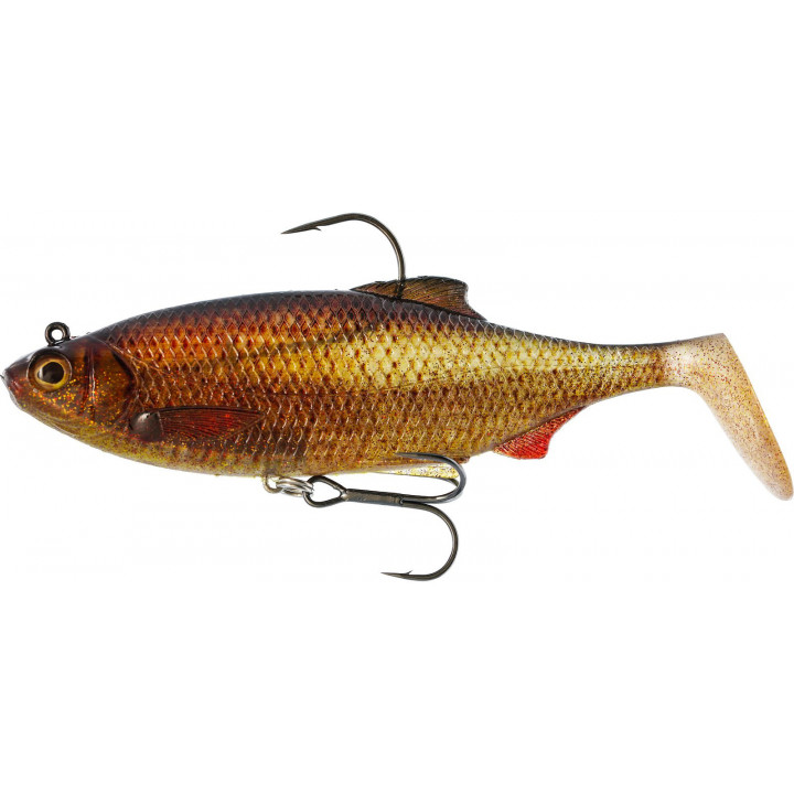 Силікон Westin Ricky The Roach Shadtail R2F 14cm 57g Clear Rudd 1шт/уп