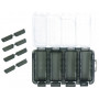 Коробка Meiho Quatro Case J 175x105x18mm Black