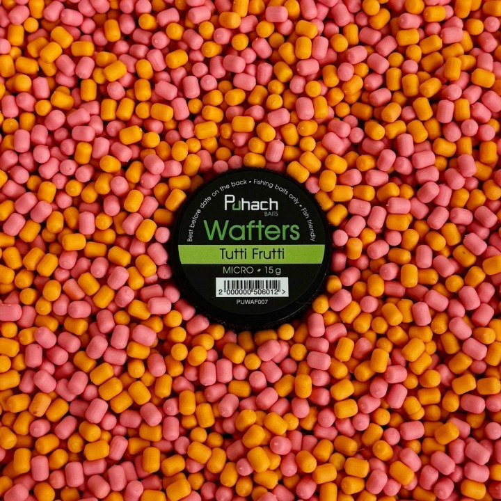 Бойлы Puhach Baits Wafters Micro 3.8x6mm - Tutti-Frutti (Тутти-Фрутти)