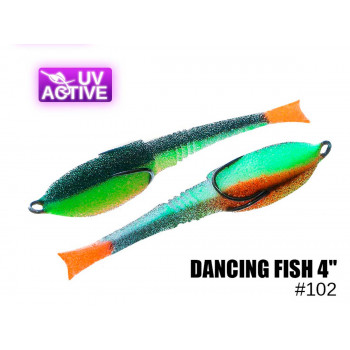 Поролоновая приманка ПрофМонтаж Dancing Fish 4" 102