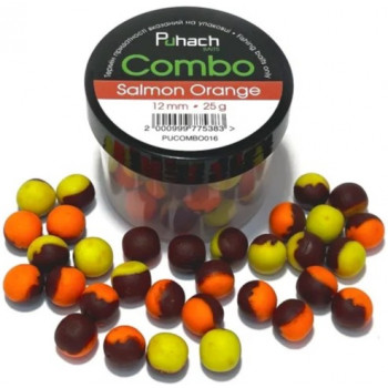 Бойли Puhach Baits Combo 15mm - Salmon Orange (Лосось Апельсин)