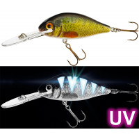 Воблер Jaxon HS Fighter UV 16g 4.0-6.5m Плаваючі PG 9cm