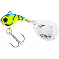 Тейл-спінер Westin DropBite Tungsten Spin Tail Jig 1.8cm 9g Chartreuse Blue Craw