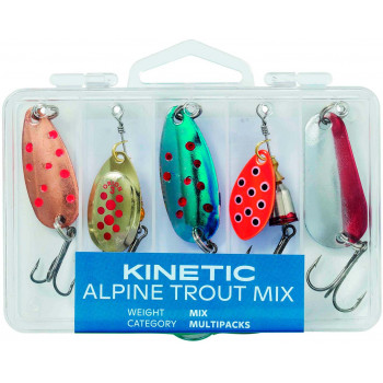 Набор Блесен Kinetic Trout Mix 5шт