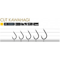 Крючок Owner 50083 Cut Kawahagi №6 Gold 9шт