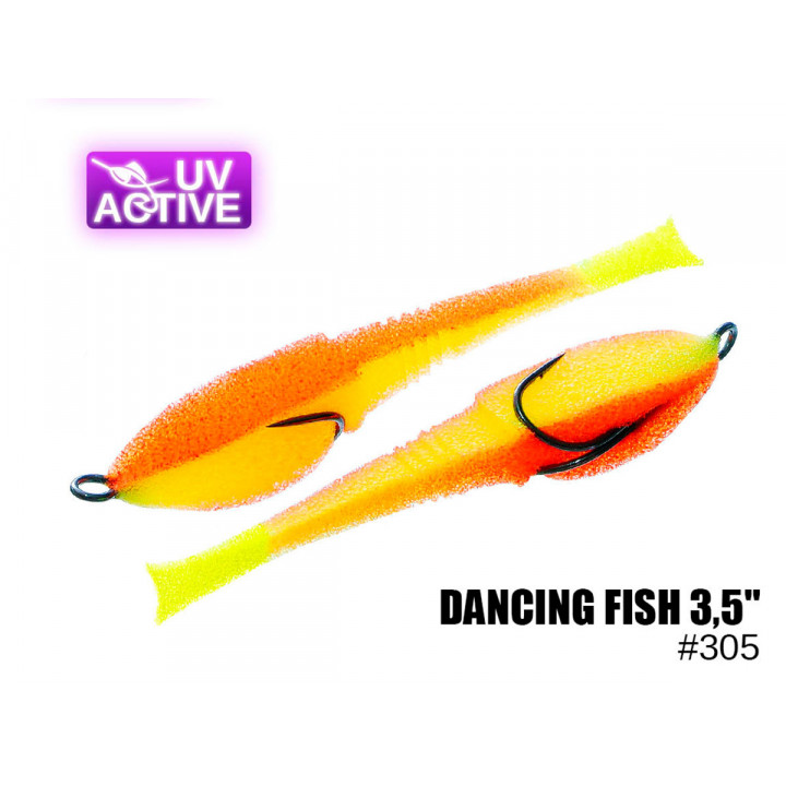 Поролоновая приманка ПрофМонтаж Dancing Fish 3.5" #305
