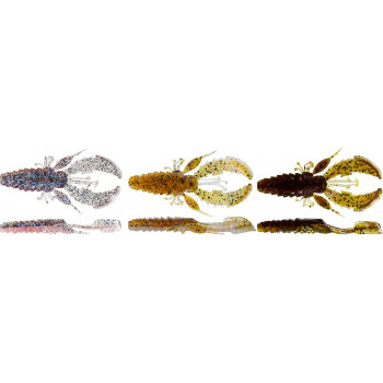 Силікон Westin CreCraw Creaturebait 6.5cm 4g Clear Water Mix 24 (6шт/уп)