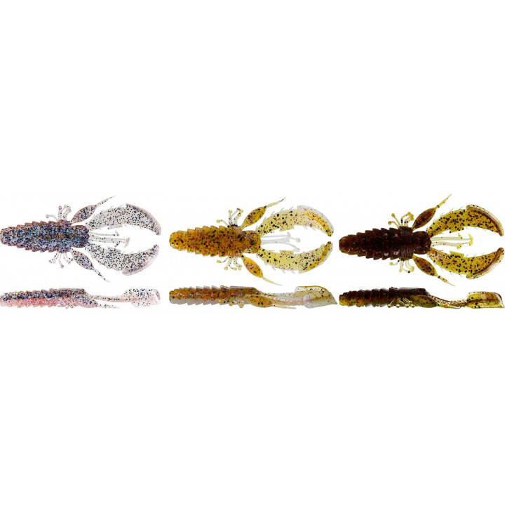 Силікон Westin CreCraw Creaturebait 6.5cm 4g Clear Water Mix 24 (6шт/уп)