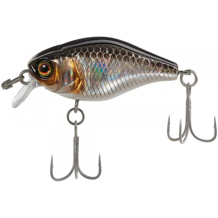 Воблер Jackall Chubby Magnum 50F SR 50mm 8.3g HL Silver & Black