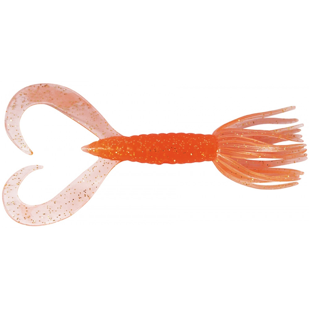 Leurre Souple Keitech Little Spider 3 – 7,2 Cm, Vibrant, Arôme Calamar – Idéal Pour La Pêche Aux Bars Et Aux Perches
