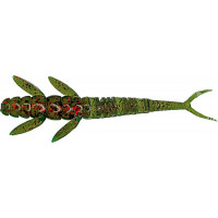 Силикон FishUp Flit 1.5" (10шт) #019 - Motor Oil/Red