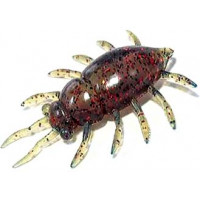 Силикон FishUp Maybug 1.3" (5шт) #019 - Motor Oil/Red