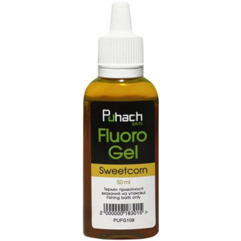Флюорогель Puhach Baits Fluoro Gel 50ml - Sweetcorn