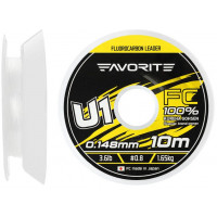 Флюорокарбон Favorite U1 FC 10m #8.0/0.47mm 30.5lb/13.84kg