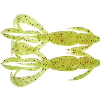 Силикон Keitech Crazy Flapper 2.4" (10шт/уп) PAL#01 chartreuse red flk