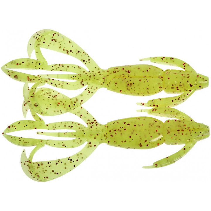 Силикон Keitech Crazy Flapper 2.4" (10шт/уп) PAL#01 chartreuse red flk