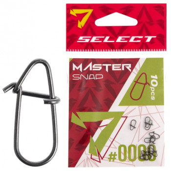 Застежка Select Master Snap #0 0.5mm 10mm 12kg 10шт