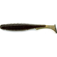 Силикон FishUp U-Shad 3" 9шт #043 Watermelon Brown Black