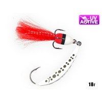 Блесна ProfMontazh "Лижа" 18g White