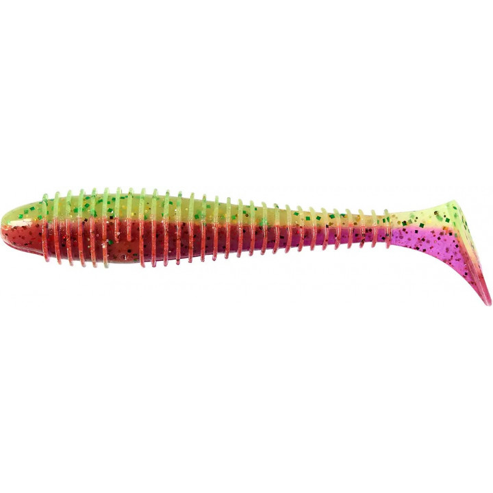 Силикон Keitech Swing Impact FAT 3.3" (7шт/уп) EA#18 mystic lime chart