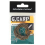 Трубка силиконовая GC G.Carp Silicone Hook Tube 0.5мм 1м Khaki NEW 2024