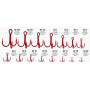 Тройник Gurza Round treble hook ST-36 № 2 RED