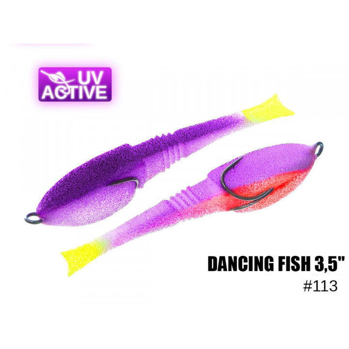 Поролоновая приманка ПрофМонтаж Dancing Fish 3.5" #313