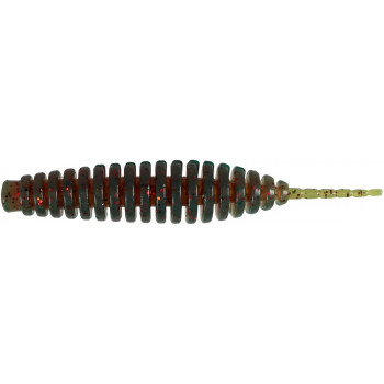 Силикон FishUp Tanta 1.0" (12шт) #019 - Motor Oil/Red