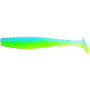 Силикон FishUp U-Shad 4" (8шт) #206 - Sky/Chartreuse