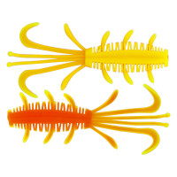 Силикон Kinetic Nyx 6.5cm 1.4g Yellow/Orange (10шт) Garlic