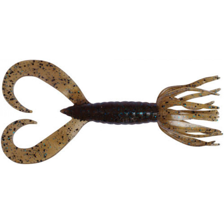 Силикон Keitech Little Spider 2" (8шт/уп) #207 green pumpkin pp. flk